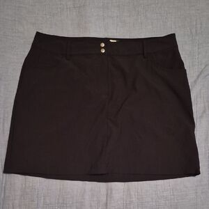 Slazenger Black Mini Skirt